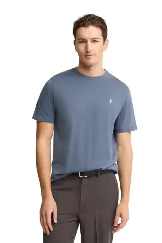 Polo Club Camiseta básica Azul Denim de algodón con Logo Rigby Go para Hombre