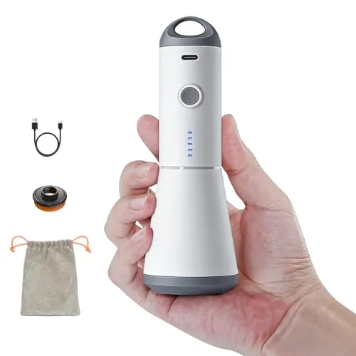 Vacbird Bomba de vacío eléctrica inalámbrica, 4000 Pa, portátil, con carga USB-C – ideal para comprimir ropa al vacío y ahorrar espacio en viajes