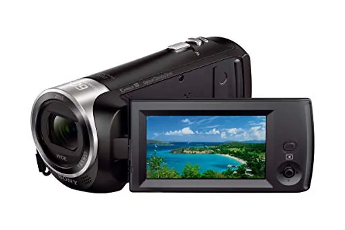 Sony Handycam HDR-CX405 - Videocámara de 9.2 Mp (pantalla de 2.7", zoom óptico 30x, estabilizador óptico, vídeo Full HD), negro