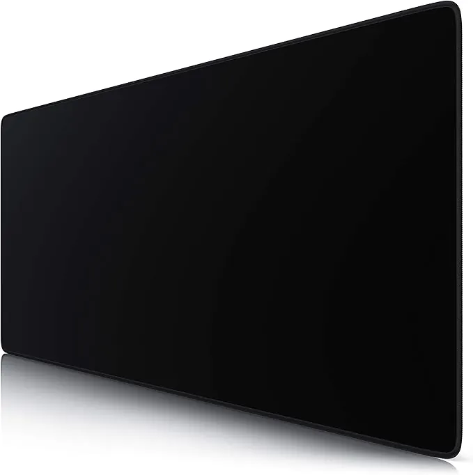 Titanwolf - Alfombrilla de ratón XXL para Juegos de Velocidad, Color Negro, 900 x 400 mm, Alfombrilla de ratón XXL, tamaño Grande, Mejora la precisión y la Velocidad, sujeción Estable en Superficies