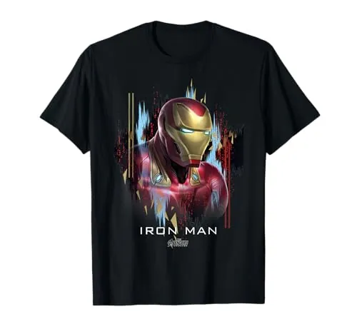 Marvel Avengers Endgame Iron Man Splatter Camiseta