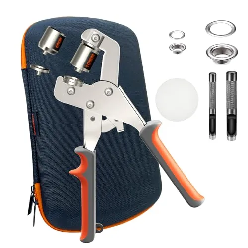 HAPDEN 6/10MM Remachadora de Ojales para Lonas y Telas