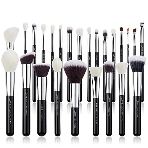 Jessup Set Brochas Profesional de 25 Pinceles Maquillaje Etiquetadas T175