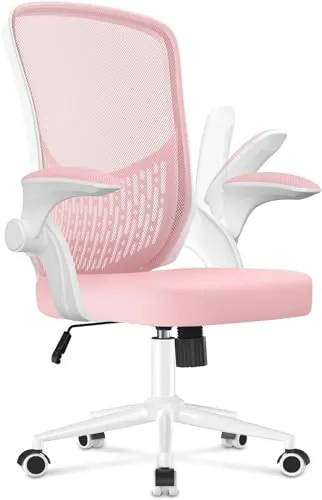 naspaluro Silla de Oficina Ergonómica con Soporte Lumbar, 110kg