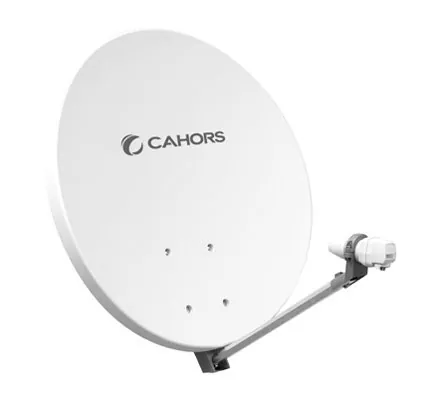 Cahors 65 cm fibra de vidrio de antena parabólica