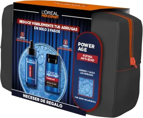 L'Oréal Paris Men Expert Power Age Rutina con Crema+Serúm Concentrado
