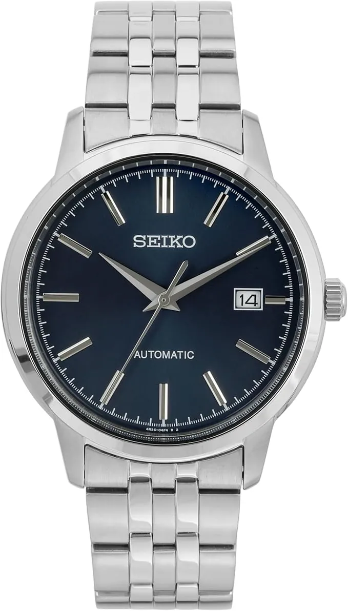Seiko Reloj Analógico para Hombres de Automático con Correa en Acero Inoxidable