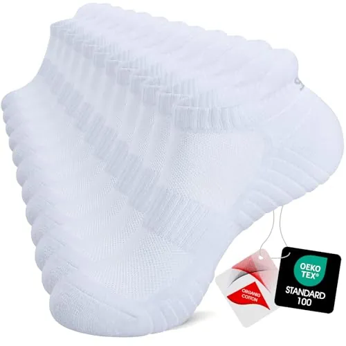 TANSTC Calcetín Hombre Mujer 43-46 35-38 39-42 47-50 Calcetines Hombre Invierno Deporte, Calcetines Altos Hombre, Antiderrapante Transpirable Senderismo Calcetines 6 pares