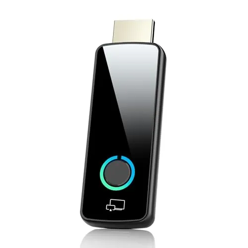 Adaptador HDMI Inalámbrico,Miracast Wireless HDMI Display Dongle Adapter Dongle,Dongle WiFi para TV/Proyector con Miracast, Airplay y DLNA,Compatible con iOS, Android, Windows