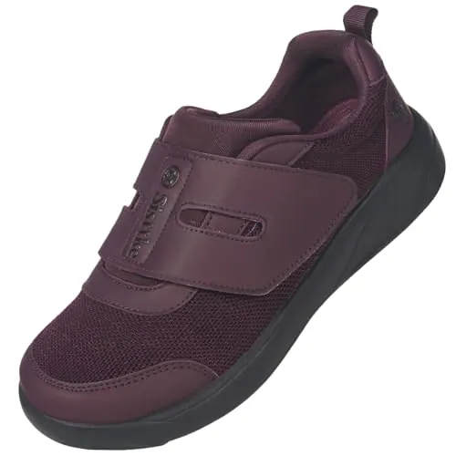 Zapatillas Diabéticos Ajustable Hombre Mujer Ancho