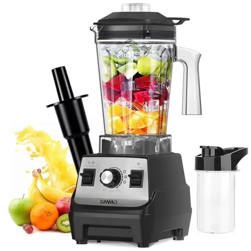 OMMO Batidora Smoothies, Licuadoras para Zumos y Batidos, Sin BPA