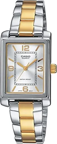 Casio Collection LTP-1234PSG-7A, Reloj para Mujer, Bicolor