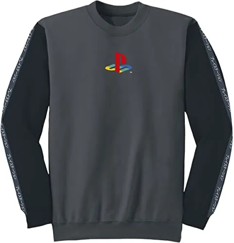 Playstation - Jersey Japonés para Adultos Unisex (XXL) (Negro, Carbón)