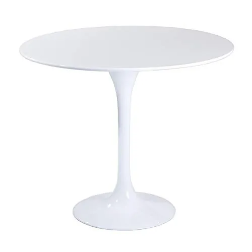 Woopi Mesa Redonda Comedor - diámetro 90 cm - Blanca