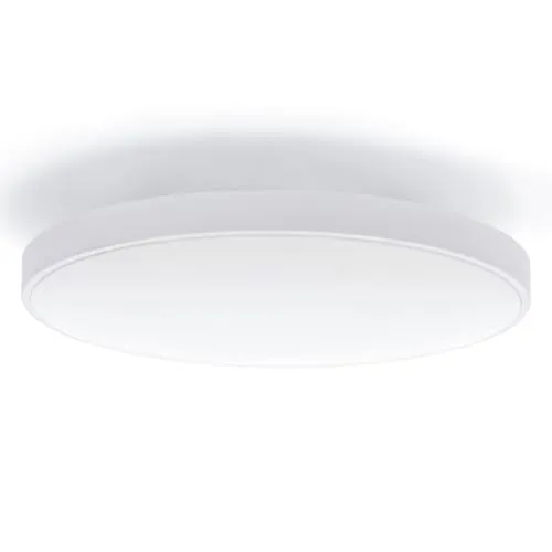 M Ledme - Plafon LED Techo 50W, Lámpara Techo para Baño IP44, 5.000 lúmenes, Color Luz Fría (6000K) para Baño, Cocina, Balcón, LM8260.
