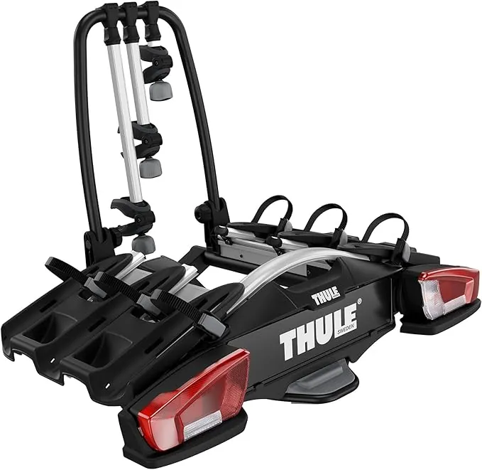 Thule 926002 VeloCompact Portabicicletas 3 Bike 13 Pin, Negro
