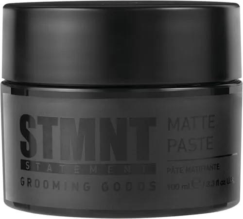 STMNT STATEMENT GROOMING GOODS Matte Paste - Cera Pelo Hombre - Textura - Fijación Fuerte - Efecto Ultra Mate 100 ml