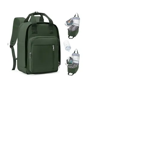 SZLX Mochila De Vacío Equipaje De Mano Mujeres, Mochila Airbag Con Sistema De Vacío Para Viajes, Ryanair Mochila De Viaje Tamaño Cabina Con Bomba Impermeable Maleta De Vacío Para Hombres