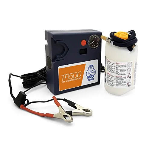 Scangrip - Kit de reparación de neumáticos CV con tecnología ''valve Through'', para vehículos comerciales, RV y autocaravanas