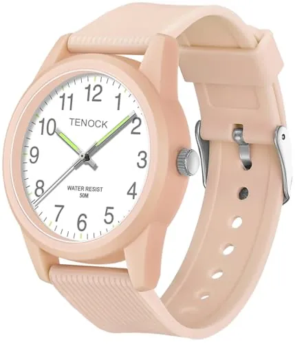 TENOCK Reloj para Niños y Niñas 50m Impermeable, Fácil de Leer 4-12 Años, Gran Regalo de Cumpleaños