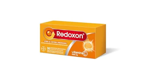 Redoxon Vitamina C 1000 mg Sabor Naranja 30 Comprimidos Efervescentes