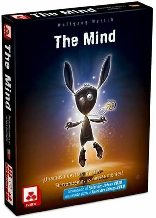 NSV The Mind Juego de Cartas Cooperativo Conecta tus mentes y desafía tus límites. Edición en Español.