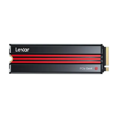 Lexar EQ790 SSD 4TB con Disipador de Calor, M.2 2280 PCIe Gen4x4 NVMe SSD Interno, Velocidad hasta 7000 MB/s, Unidad de Estado Sólido para PS5, PC