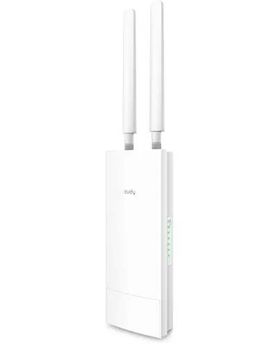 Cudy Router Wi-Fi 4G LTE N300 para Exteriores, IP65, LT400 Outdoor