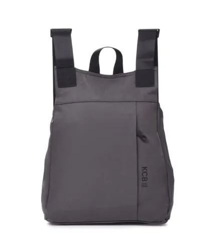 KCB Mochila Antirrobo Grande Maze | 100% Vegano | Color Gris