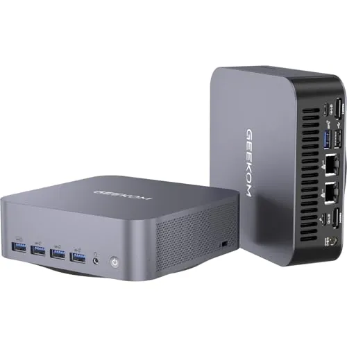 GEEKOM GT1 Mega U9 AI Mini PC con Intel Core U9 185H, 32GB DDR5 + 2TB SSD