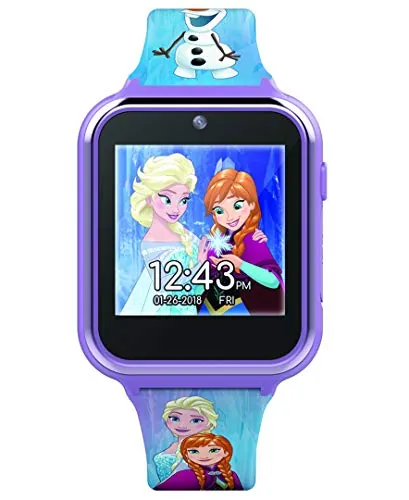 Disney Frozen FZN4151 - Reloj Digital Infantil con Correa de Silicona Multicolor