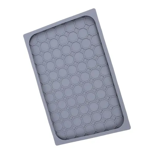 Gugxiom Funda Protectora para StarlinkGen 3, Cubierta Impermeable de Silicona para Antena Parabólica con Diseño Hexagonal para Instalación en Exteriores y Protección contra Todo Tipo de (Gris Oscuro)