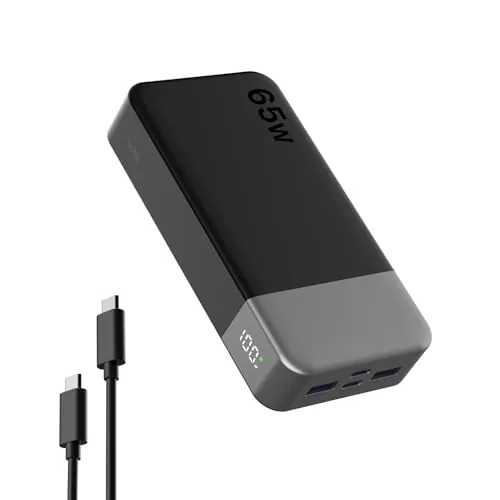 NOBIS bateria Externa Carga rapida 20000mAh 65W