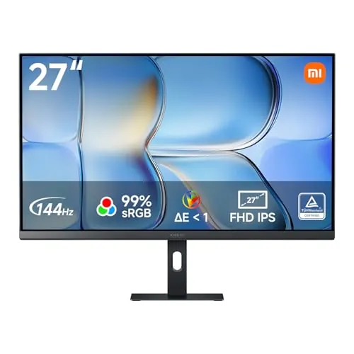 XIAOMI Monitor 27 Pulgadas, FHD 144Hz, Free Sync, IPS, P27FDA-RAGL