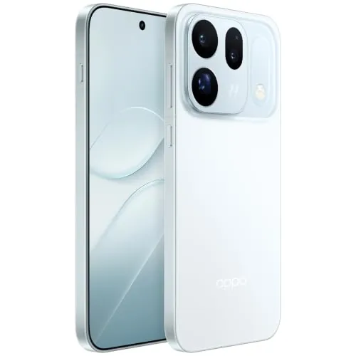 OPPO Find X10 5G Smartphone 12GB+512GB Hasselblad Doble 200MP, Glacier Blue | Garantía fabricante 4 años, vídeo cine 8K Log, LUMO True Colour Imaging, batería 7150mAh, 6,59", sin cargador