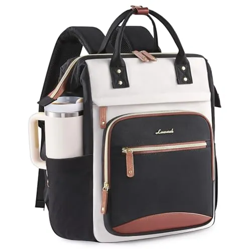 LOVEVOOK Mochila Mujer, Mochila Portátil 15,6" para Jóvenes y Mujer