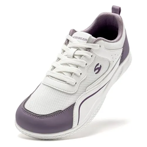 HOBIBEAR Zapatillas Barefoot Mujer, Puntera Ancha, Ligeras para Caminar