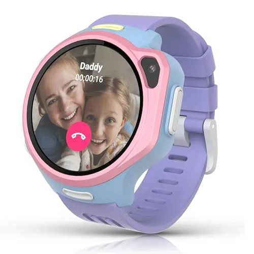 myFirst Fone R2 Reloj Inteligente Niño 4G, con Localizador GPS, Videollamadas, Mensajes, Cámara 5MP, Modo Escuela, Botón SOS, eSIM y Control Parental