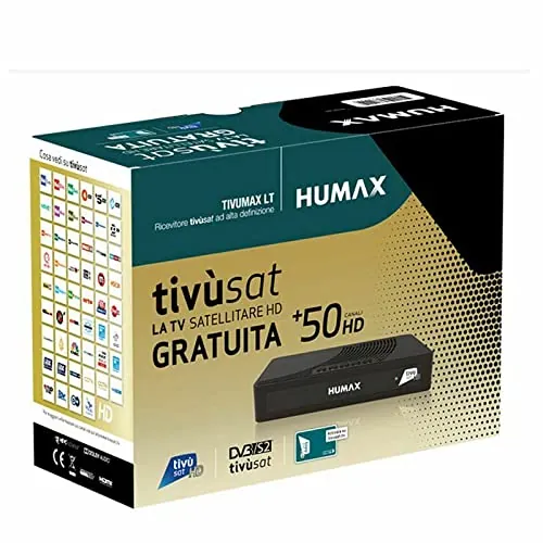 Humax HD-3801S2 TIVUMAX Receptor Digital satélite TIVUSAT