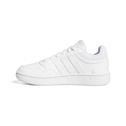 adidas Hoops Shoes, Zapatilla de deporte Unisex niños, Cloud White Cloud White Cloud White, 39 1/3 EU