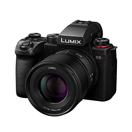 Panasonic LUMIX S5II Cámara Full Frame sin Espejo con Objetivo 50mm F1.8