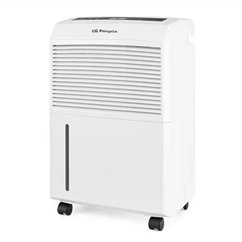 Orbegozo Dh 3000, deshumidificador Con Capacidad De Deshumidificación De 30L/Día, Refrigerante R290, Depósito 5,8 L, Área De Aplicación 120 M2, Sistema Anti-Congelación, 495 W, 2 velocidades