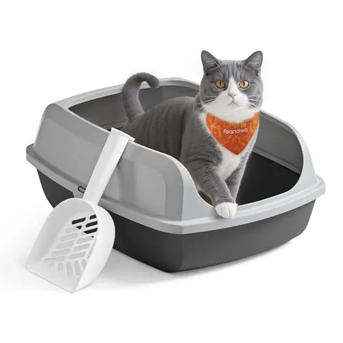 Feandrea Arenero Gato, Bordes Altos, Abierto, XL