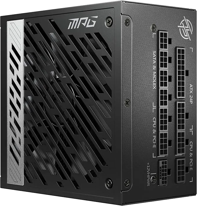 MSI MPG A1000G PCIE5 1000W 80 Plus Gold Full Modular
