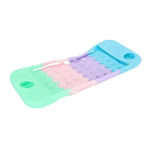 Funda Protectora OLED para, Funda Protectora de Silicona para Consola de Juegos Portátil Resistente a los Arañazos para Accesorios de Interruptor (Azul Púrpura Rosa Verde)