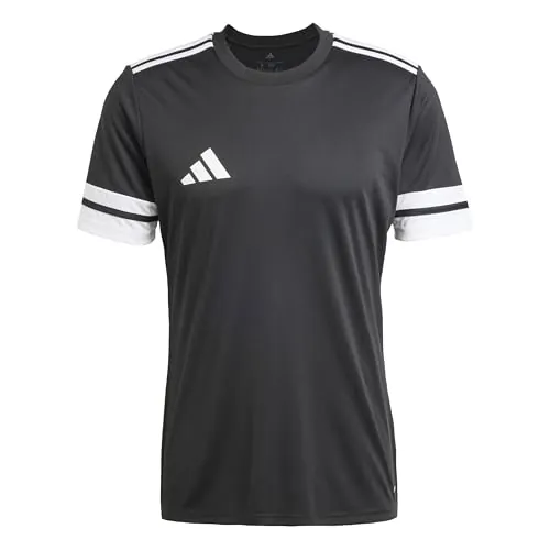 Adidas Uomo SQUADRA25 Jersey Short Sleeve, Black/White, L