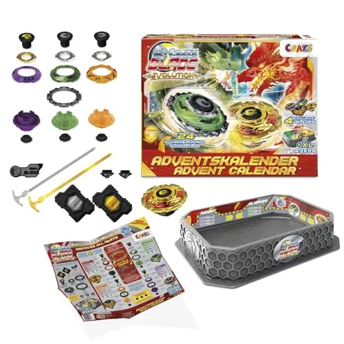 CRAZE BLADE Evolution Calendario de Adviento Infantil 24 Sorpresas