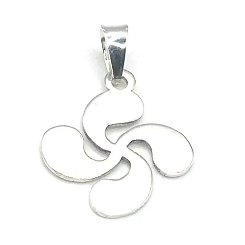 MASBARATA COLGANTE LAUBURU DE PLATA DE LEY 925/1000