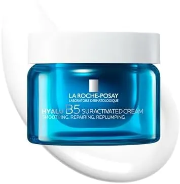 La Roche-Posay Hyalu B5 Suractivated, Crema Antiedad Reafirmante, Acción Alisadora y Rellenadora, Reduce Arrugas y Líneas de Expresión, 3 Tipos de Ácido Hialurónico, Vitamina B5 y Ectoína, 50 ml.