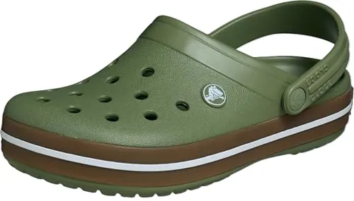 Crocs, Crocband - Zuecos Unisex para Adultos, Talla 9 de Hombre y 10 de Reino Unido para Mujer